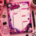 A5 Daily Planner – "Graffiti Dreams" | Personalisation Available