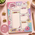A5 Daily Planner – "Girl Power" | Personalisation Available