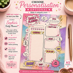 A5 Daily Planner – "Girl Power" | Personalisation Available