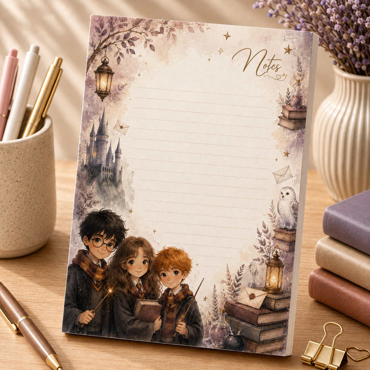 A5 Notepad – "Magic Academy" | Personalisation Available