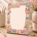 A6 Notepad – "Stitched with Love"