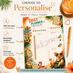 A5 Daily Planner – "Too Glam to Give a Ham!" | Personalisation Available