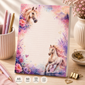 A5 Notepad – "Whispers of Wild Hearts" | Personalisation Available