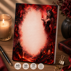 A5 Notepad – "Queen of Shadows" | Personalisation Available