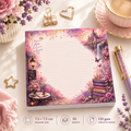 Mini Notepad 7,5 × 7,5 cm – "Believe in Magic"