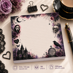 Mini Notepad 7,5 × 7,5 cm – "In My Horror Era"