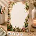 A6 Notepad – "Plant Lady Notes"