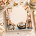 Mini Notepad 7,5 × 7,5 cm – "Whispers of Venice"