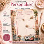 A5 Daily Planner – "Whispers of Venice" | Personalisation Available