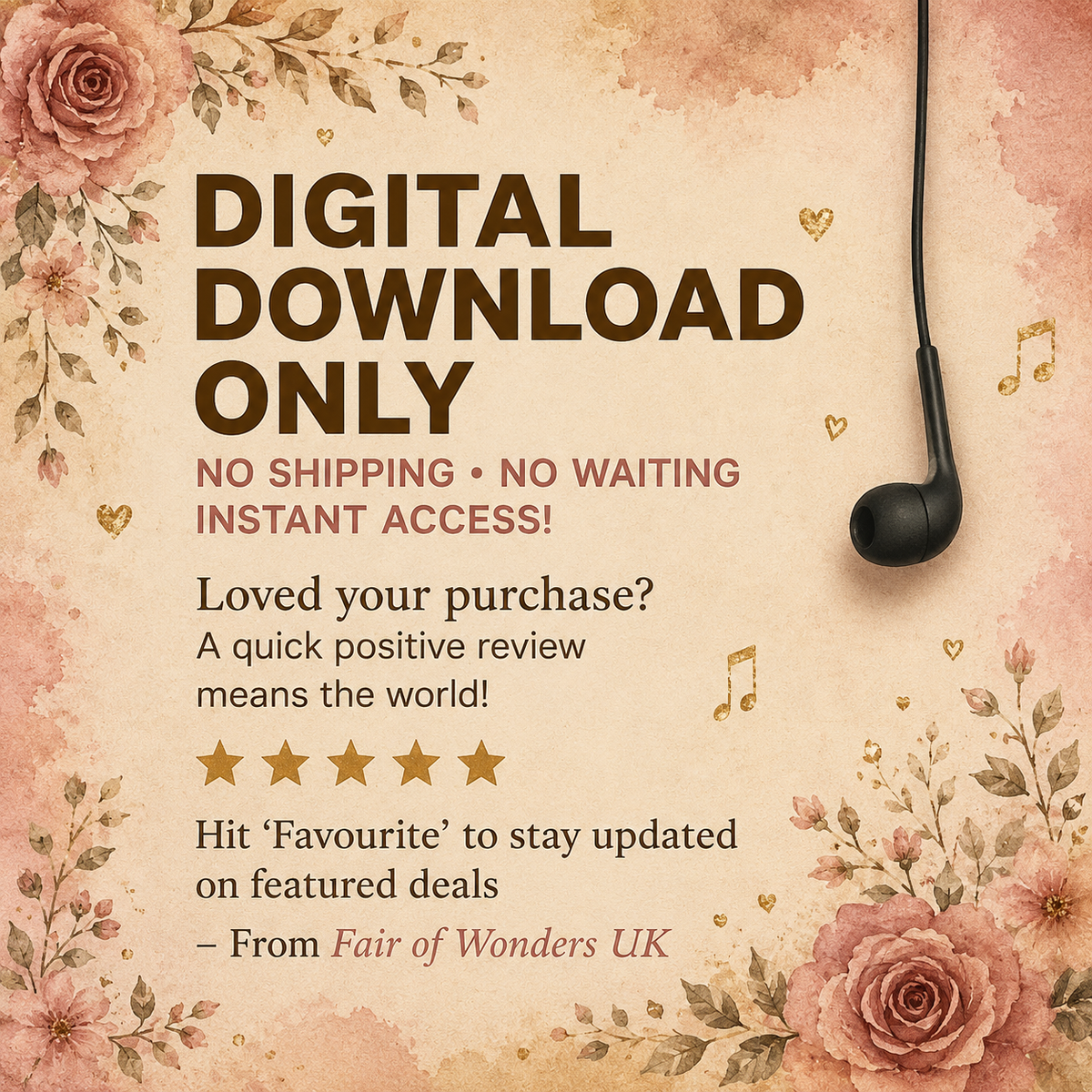 Personalized Song Gift: Custom Lyrics & Music MP3
