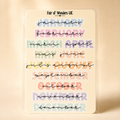 Months sticker set (06)