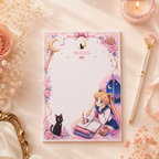 A5 Notepad – "Moonlit Dreams" | Personalisation Available