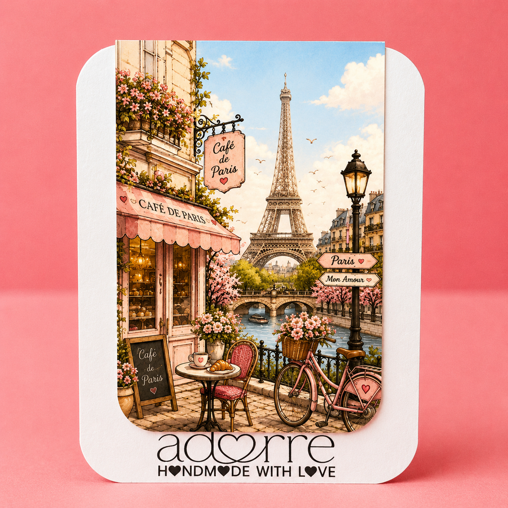 Magnetic Bookmark- "Paris Daydreams"