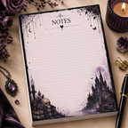 A6 Notepad – "Midnight Castle"