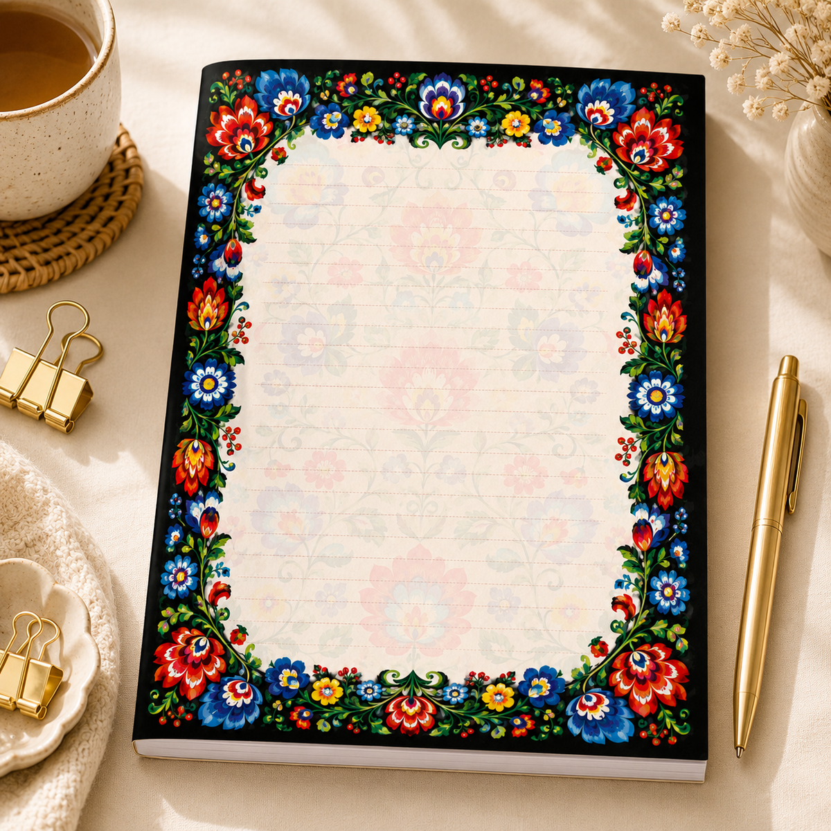 A5 Notepad – "Polish Folk" | Personalisation Available