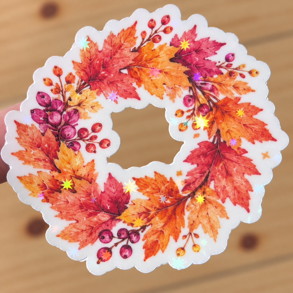 Autumn Wreath Sticker