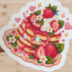Strawberry Pancake Sticker