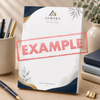 Premium Handmade Custom A6 Notepad – Design Your Own