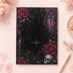 Personalised Notebook with Decorated Interior | Midnight Castle