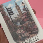 Magnetic Bookmark- "London Daydreams"