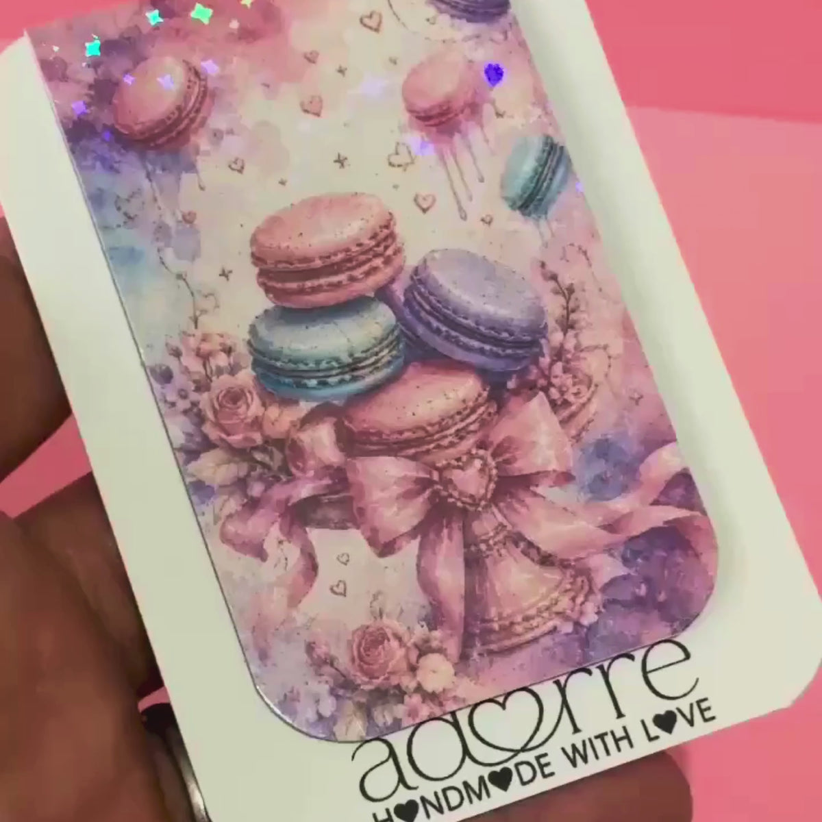 Magnetic Bookmark- "Sweet Macarons"